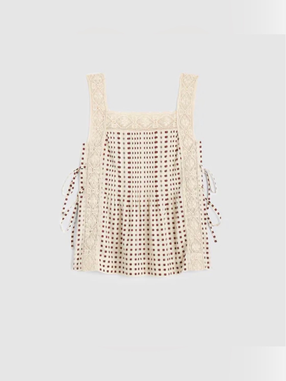 Madewell Women’s The Sophie Top.Cottagecore.Vintage Ivory. S. NWT.